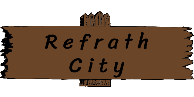 Schild Refrath City